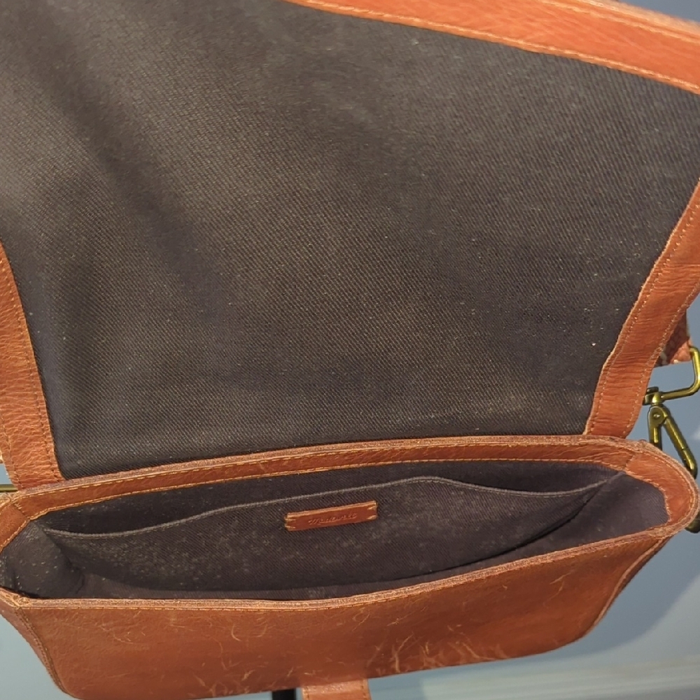 Madewell Brown Leather Crossbody Bag - Picture 6 of 6